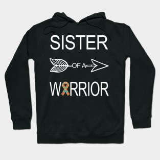 Sister Of A Warrior Shirt Autism Awareness Hoodie